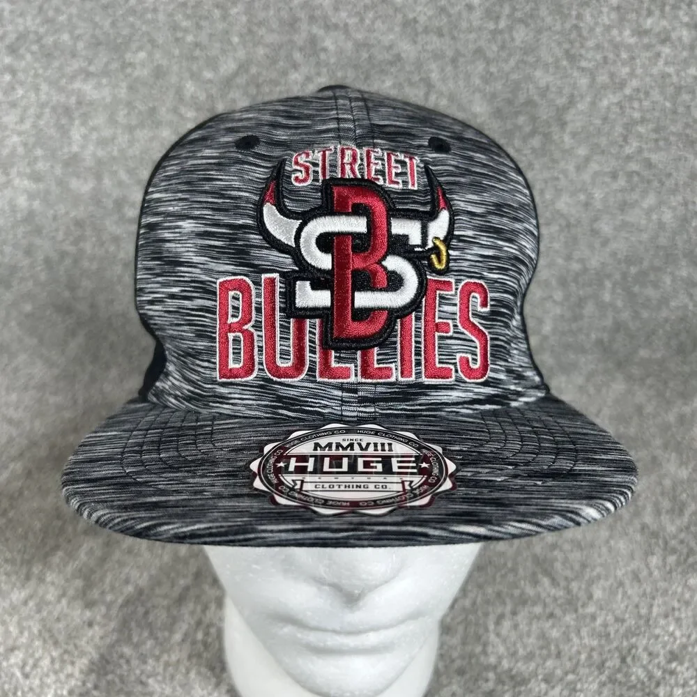 Chicago Bulls Huge Headwear Hat Street Bullies Since 2006 Snapback Adjustable